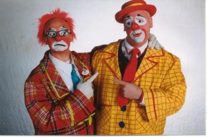 Miller & Mike in the circus days